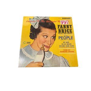 Vintage vinyl record Fanny Price my man second hand rose